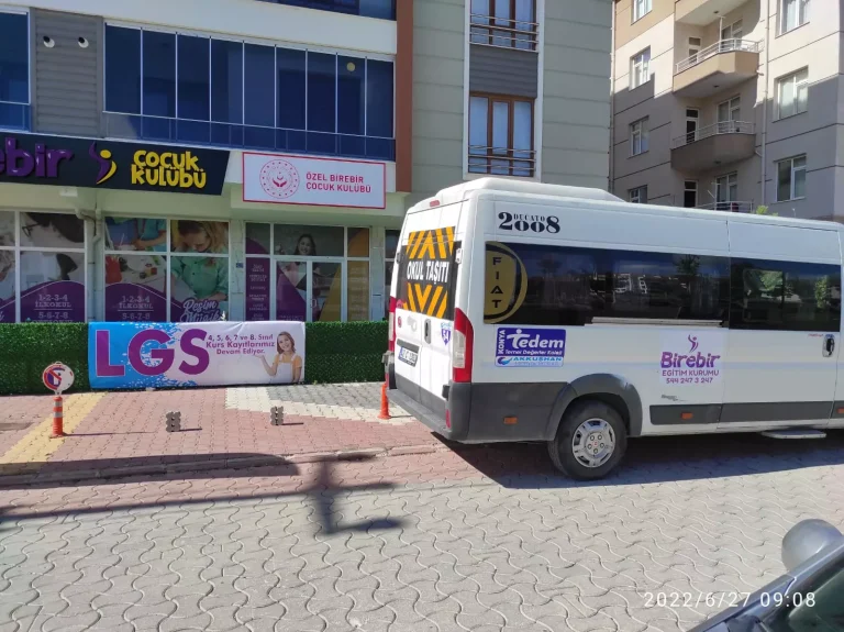 Birebir Eğitim Kurumu Konya Selçuklu kurum binası ve öğrenci servisi